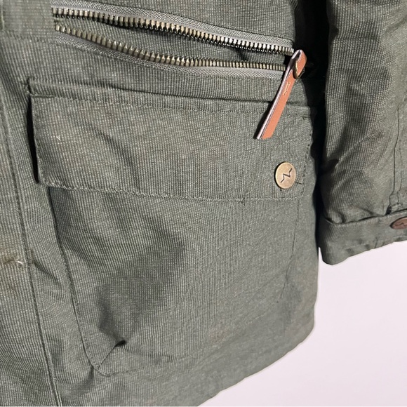 Pulse Green Outdoor Insulated Hooded Snowboard Sport Winter Ski Jacket Medium - Picture 3 of 16